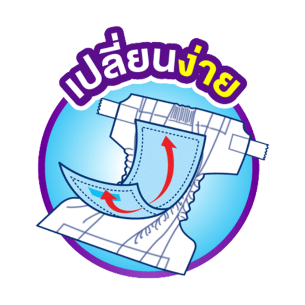 แผ่นเสริมซับไลฟ์รี่แบบกลางคืน 10 ชิ้น